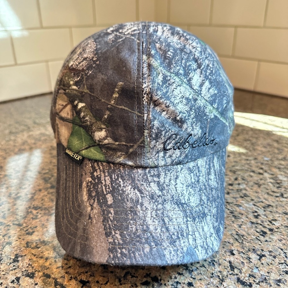 Cabela's Gore-Tex Insulated Elmer Fudd Mossy Oak Hunting Hat Med Break-Up Camo